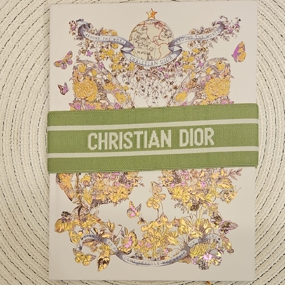 Dior Other - Christian Dior Floral Notebook with Green Headband Included